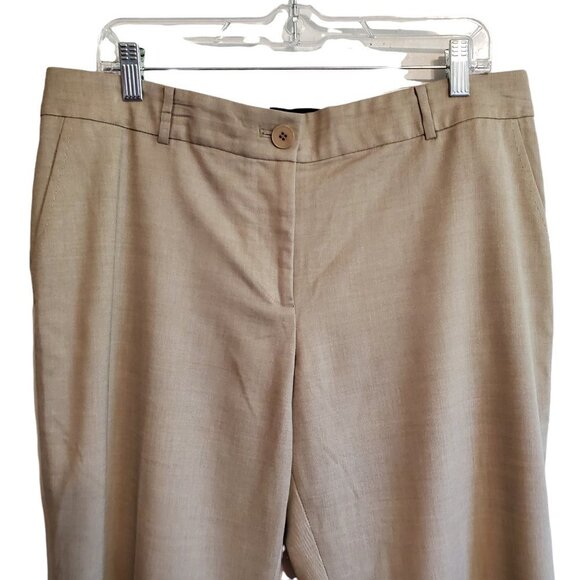 Talbots Viscose Wool Blend Trouser Pant - Picture 3 of 15